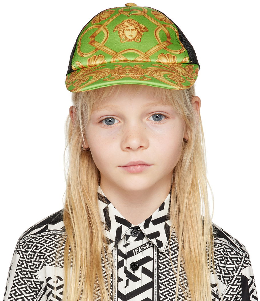Šiltovka Versace Kids Heritage Trucker Hat Zelené | 1008201_1A06924, 0