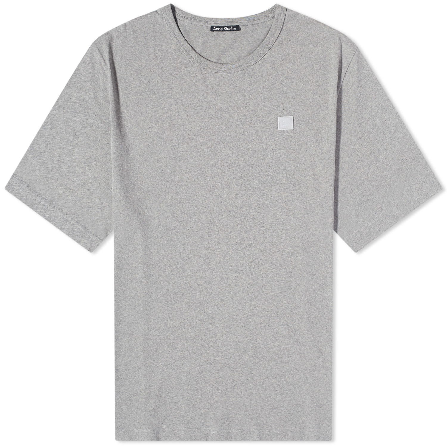 Tričko Acne Studios Exford Face T-Shirt Šedá | CL0206-X92, 0
