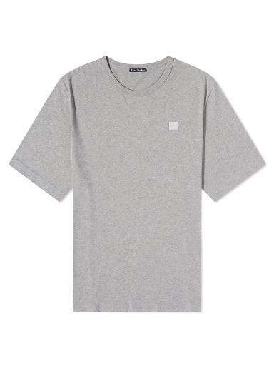 Tričko Acne Studios Exford Face T-Shirt Šedá | CL0206-X92