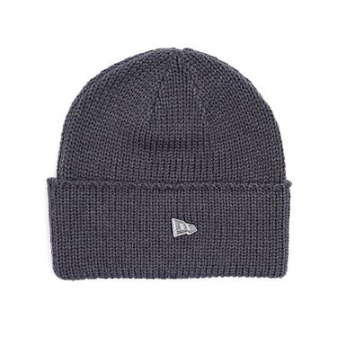 Kulicha New Era Knit Wide Cuff Beanie Grey Heather Šedá | 60565441, 0