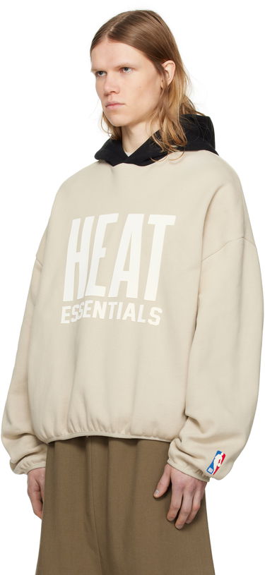Mikina Fear of God ESSENTIALS NBA Heat Pull Over Hoodie Béžová | 192AL246302F, 3