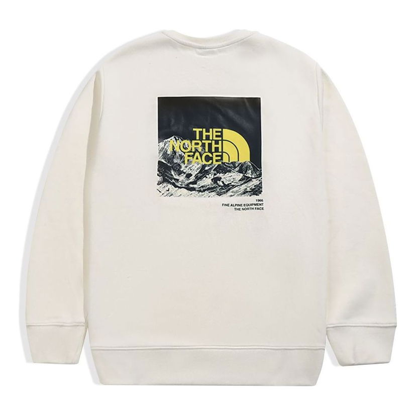 Mikina The North Face Crewneck Logo Sweater Biela | NF0A5K1D-N3N