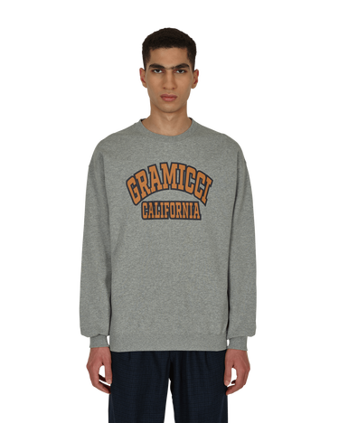Mikina GRAMICCI Logo Crewneck Sweatshirt Šedá | GUJK-21F081 HEATHERGREY, 1
