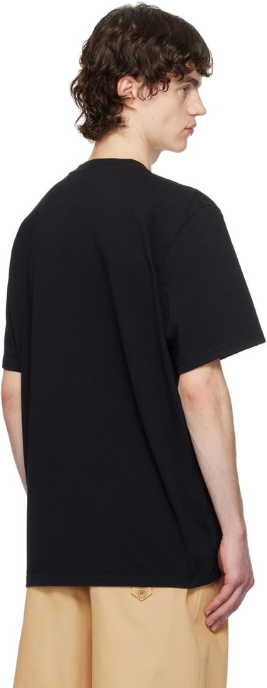 Tričko JW Anderson JW Anderson 'JWA' Lace Trim T-Shirt Čierna | JT0272-PG1551, 2