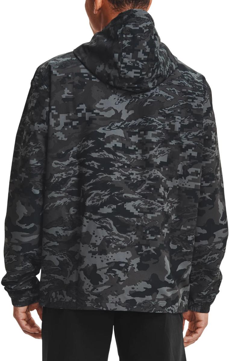 Vetrovka Under Armour Sportstyle Camo Hooded Windbreaker Šedá | 1361622-001, 1
