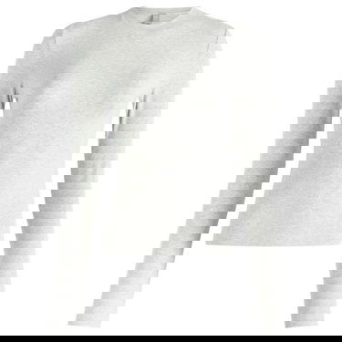 Tričko SKIMS Cotton Jersey Long Sleeve T-Shirt Šedá | AP-TSH-0647-LHG, 0