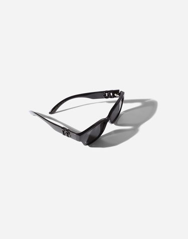 Slnečné okuliare Dolce & Gabbana Dolce & Gabbana DG Logo Acetate Sunglasses Čierna | VG600OVN1879V000, 3