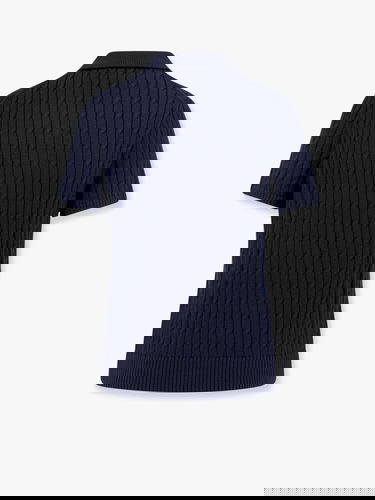 Sveter Polo by Ralph Lauren Cable-Knit Cotton-Blend Cardigan by Polo Ralph Lauren Navy | 211963486002, 1