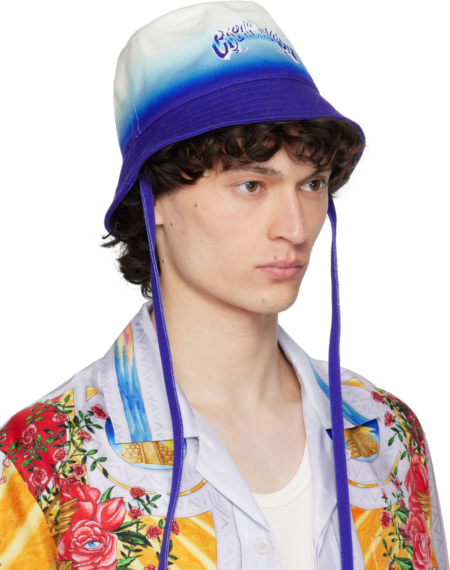 Klobúk Casablanca Casablanca Fade Bucket Hat Fialová | AS25-HAT-082-01, 1
