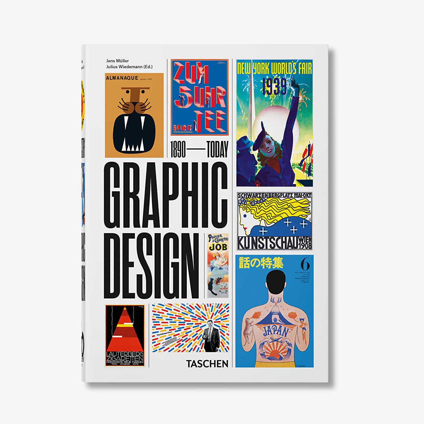 Kniha a časopis TASCHEN History of Graphic Design Book Rôznofarebný | TA588065, 0