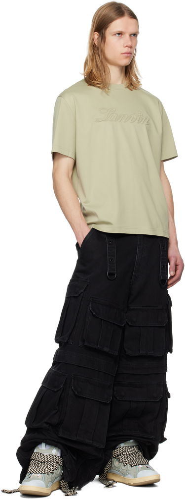 Tričko LANVIN Lanvin Debossed Logo T-Shirt Zelené | RM-TS0115-J170-P25, 3