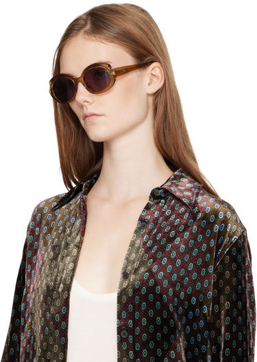 Slnečné okuliare Loewe Swan Slim Sunglasses Žltá | LW40147IW5496Y 192337241406, 3