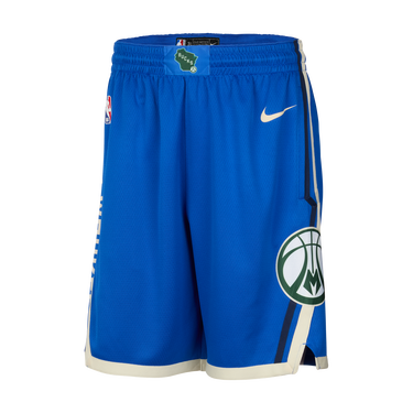 Šortky Nike Dri-FIT NBA Swingman Milwaukee Bucks City Edition 2024/25 Modrá | FQ4413-480, 0