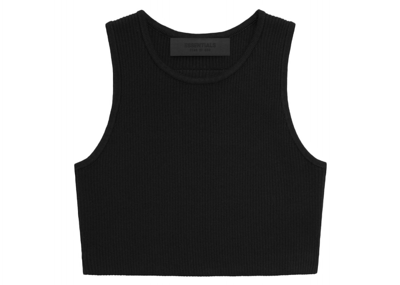 Core Collection Knit Sport Tank Black