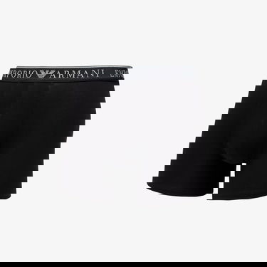 Spodná bielizeň a ponožky Emporio Armani EA7 Men's Knit Trunk 2-Pack Nero/ Nero L Čierna | 111912 4F720 23820, 1