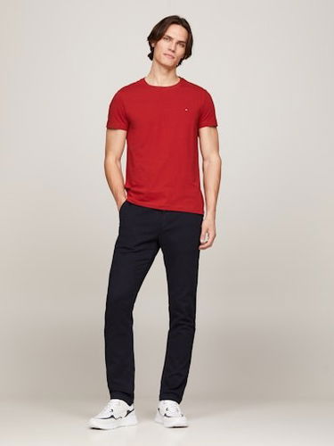 Tričko Tommy Hilfiger S/S T-Shirt S Červená | MW0MW10800XNN, 4