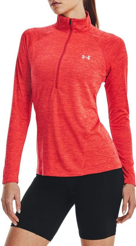 Mikina Under Armour Tech 1/2 Zip Twist Top Červená | 1320128-638, 0