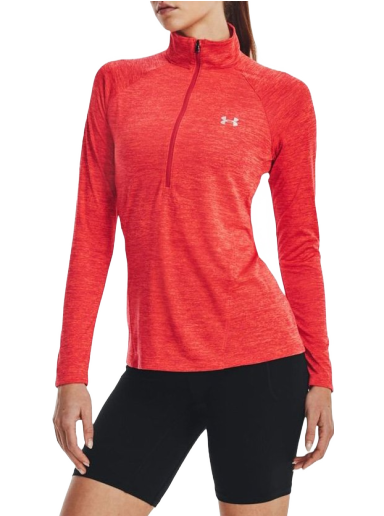 Mikina Under Armour Tech 1/2 Zip Twist Top Červená | 1320128-638