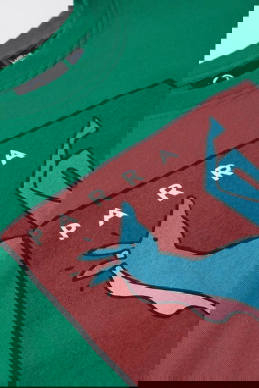 Tričko By Parra Parra Vertical horse T-Shirt Zelené | 53505, 2