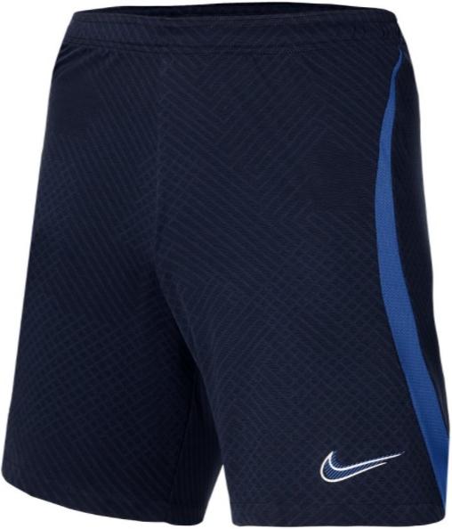 Šortky Nike Strike 22 Patterned Training Shorts with Side Stripe Navy | dh9222-451
