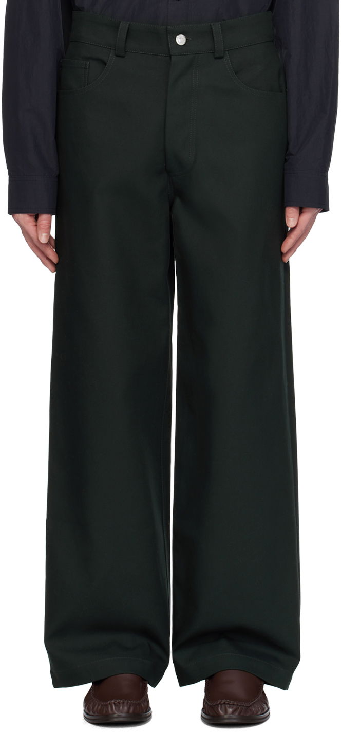 Nohavice Nanushka Jurian Trousers Čierna | NM24RSPA00997