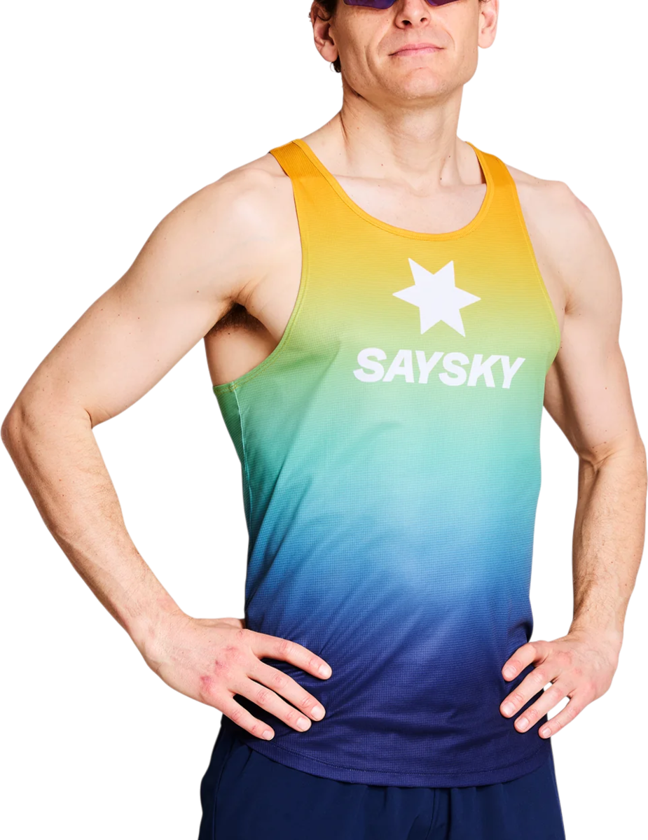 Tielko Saysky Saysky Drip Dye Flow Singlet Rôznofarebný | nmrsi60c-1032, 0