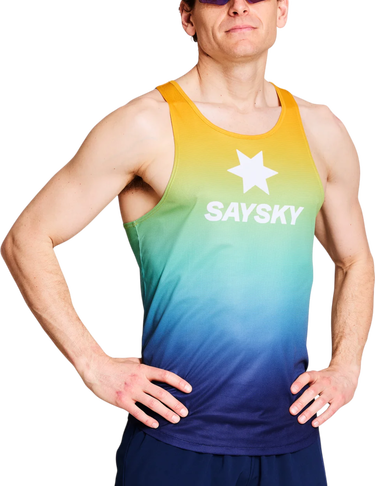 Tielko Saysky Saysky Drip Dye Flow Singlet Rôznofarebný | nmrsi60c-1032, 0
