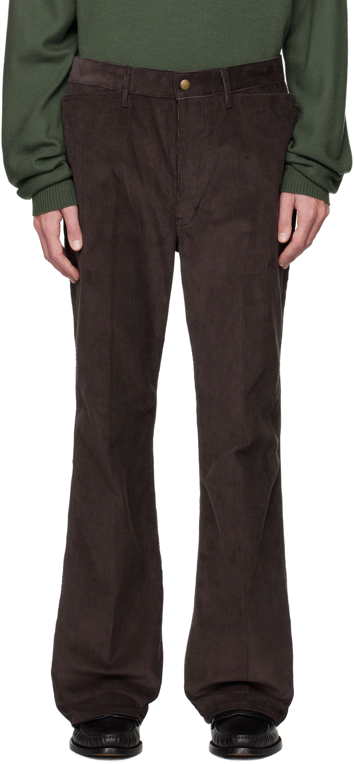 Džínsy Needles Boot-Cut Jeans Čierna | PU218, 0