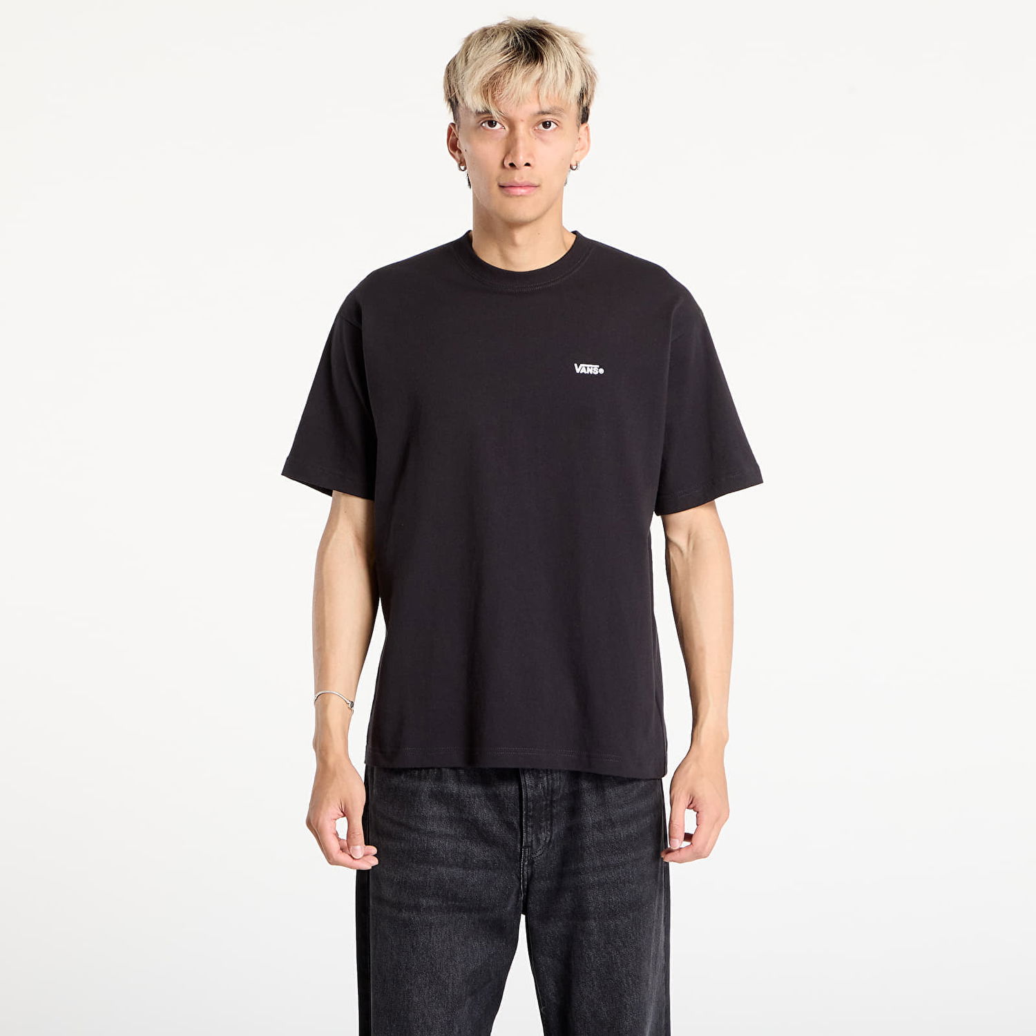Tričko Vans Vans Original Standards Stat T-Shirt Čierna | VN000PF7Y281, 0