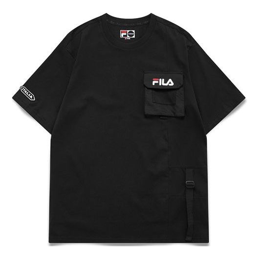 Tričko FILA Fusion Multiple Pockets Short Sleeve T-Shirt Čierna | T11M123106F-BK