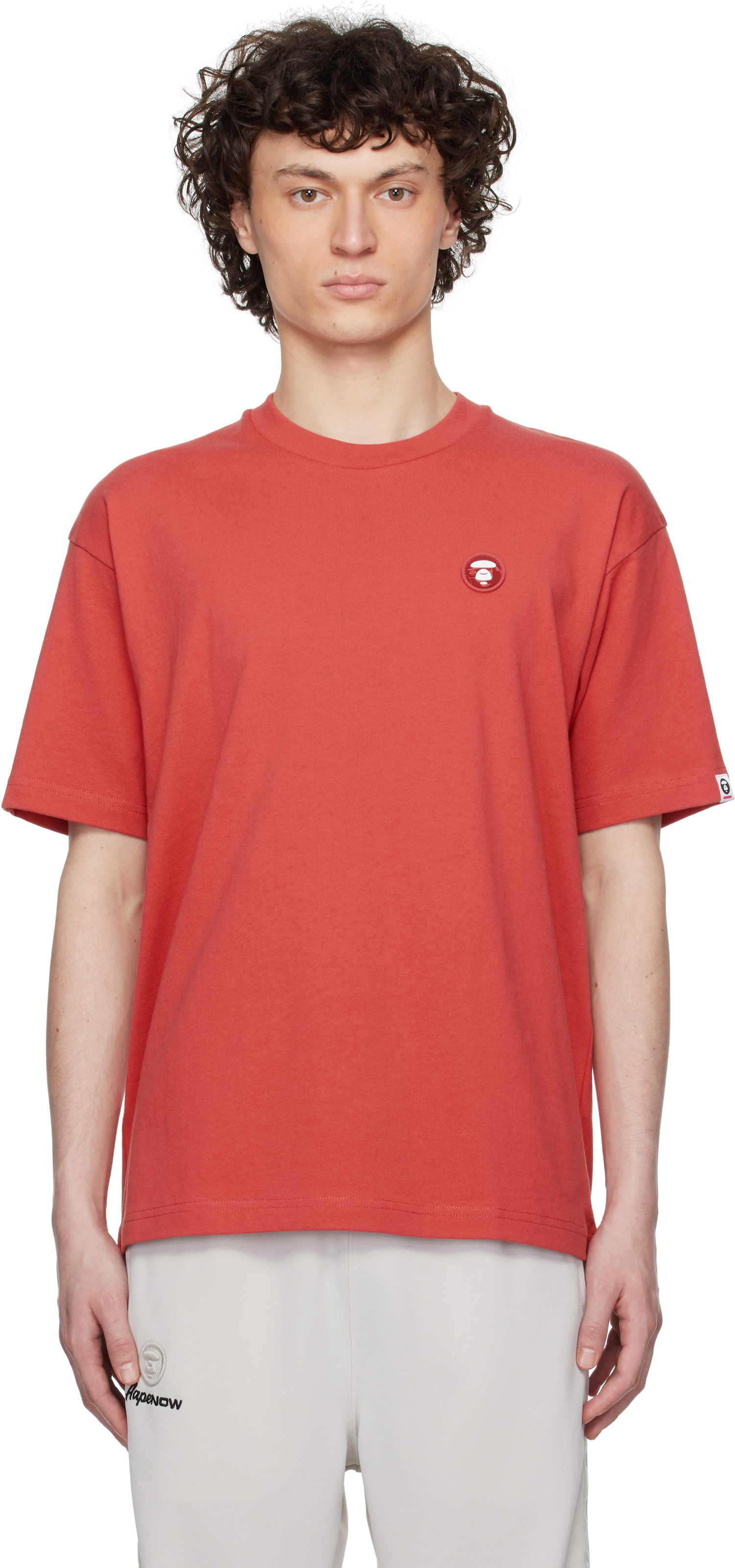 Tričko AAPE by A Bathing Ape AAPE by A Bathing Ape 'AAPE Now' T-Shirt Červená | AAPTEM1598XXNRDQ, 0