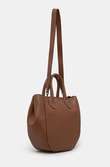 Kabelka JW Anderson JW Anderson Small Punch Tote Bag Hnedá | HB0680.LA0250.621, 1