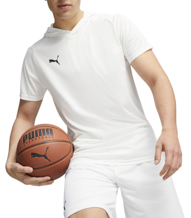 Tričko Puma Hoops Team Shooting Shirt Biela | 676636-02, 0