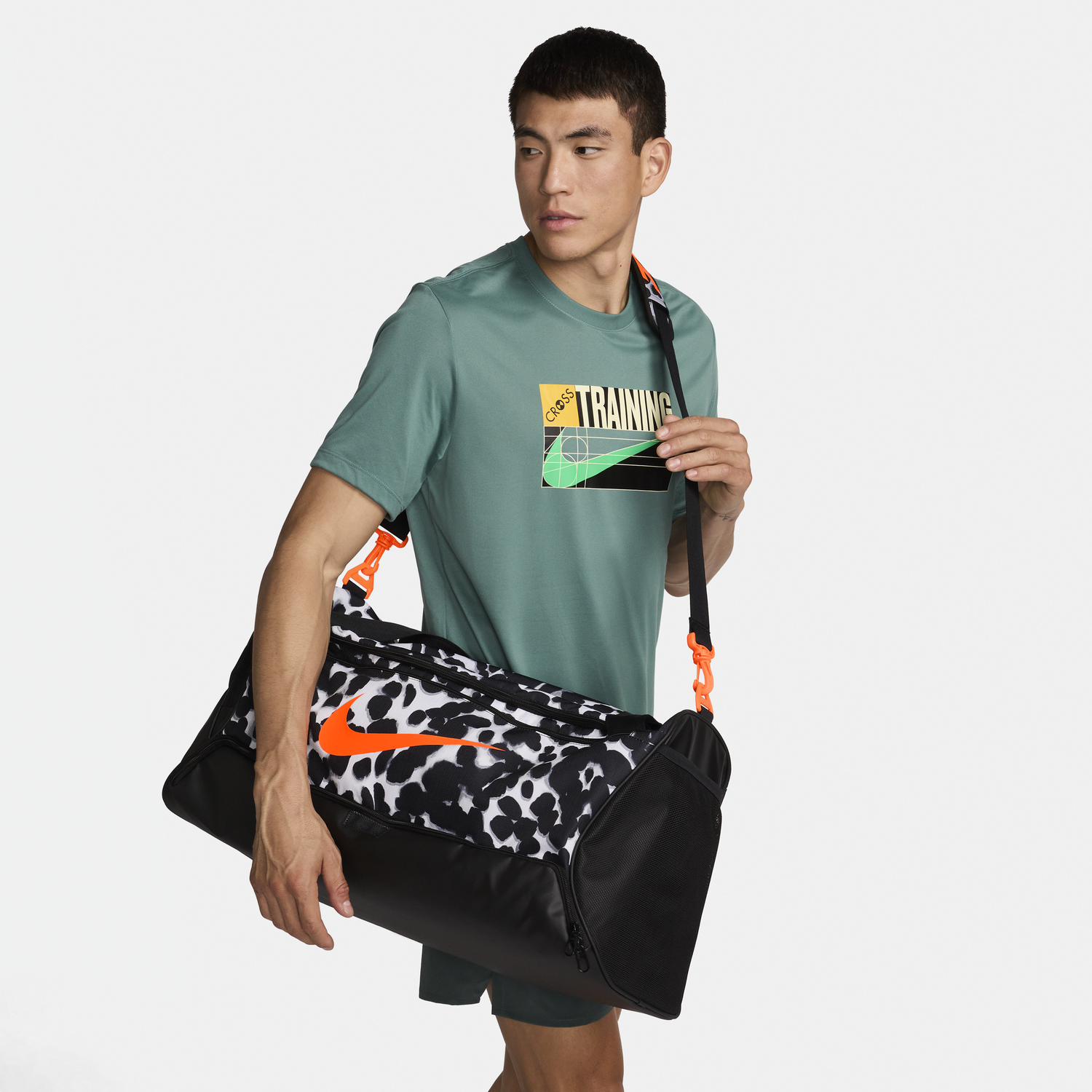 Cestovná taška Nike Brasilia - 60 l Šedá | FN1354-077, 0