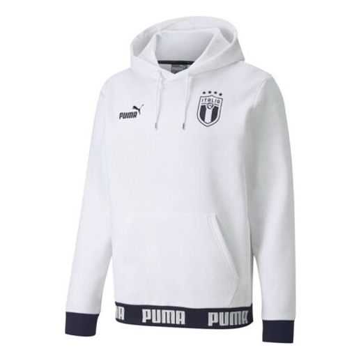 Mikina Puma Athletic Hoodie Biela | 757247-02