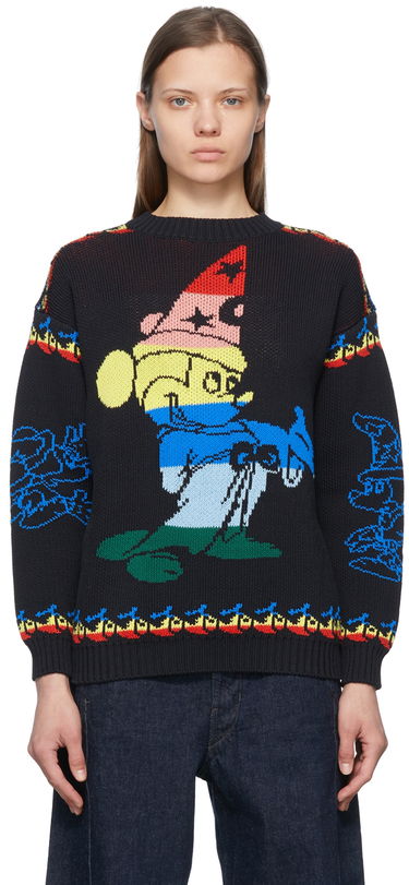 Sveter Stella McCartney Stella McCartney Fantasia Rainbow Mickey Graphic Sweater Čierna | 6K00793S7253, 0