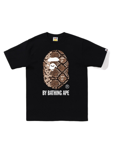 Tričko BAPE Snake By Bathing Ape Tee Čierna | 1I80-110-036