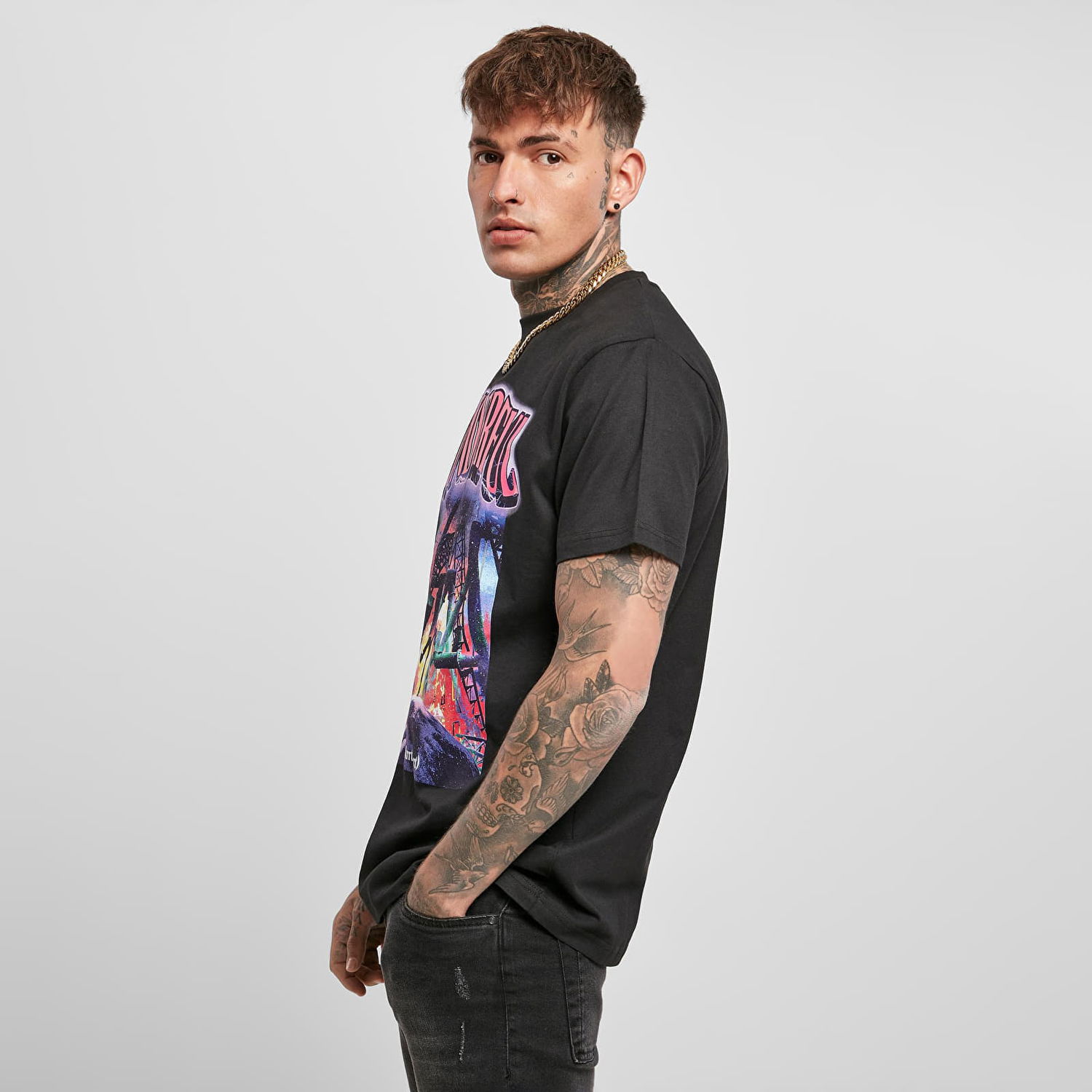 Tričko Urban Classics Urban Classics Wonderful Tee Čierna | MT1336-00007, 1