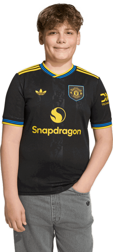 Dres adidas Performance Manchester United 25/26 Third Jersey Čierna | KD4227, 4