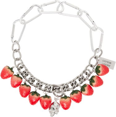 Náhrdelník Chopova Lowena Chopova Lowena Strawberry Piggy Chain Necklace Červená | 6598, 0