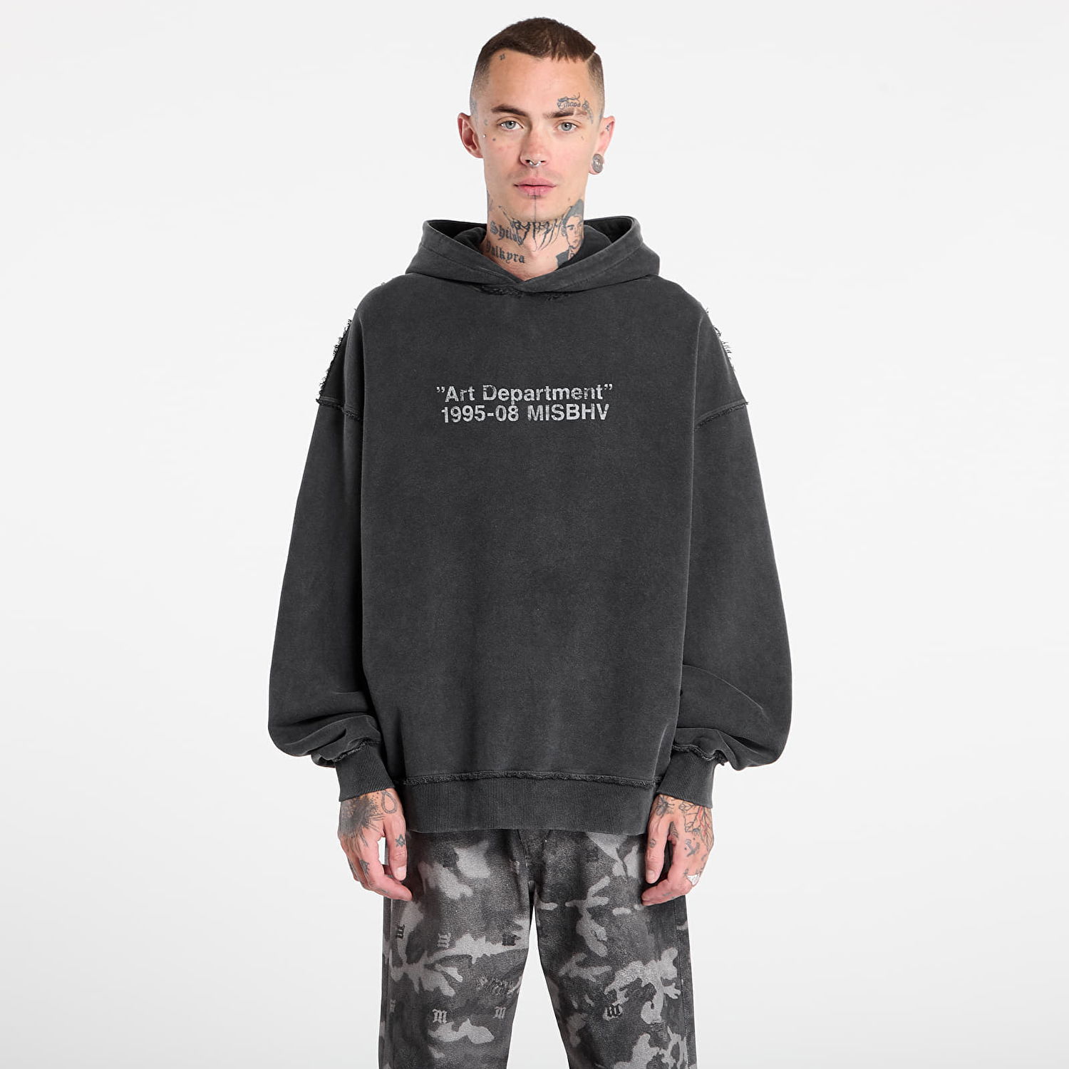 Mikina MISBHV MISBHV Basic Hoodie Čierna | 251M230, 0