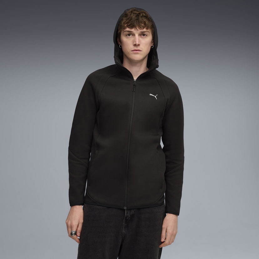 Mikina Puma Evostripe Men's Hoodie Čierna | 688231_01