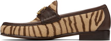 Tenisky a topánky Valentino Valentino Garavani VLogo Signature Calf Hair Loafers Hnedá | 6Y2S0J68XGL, 2