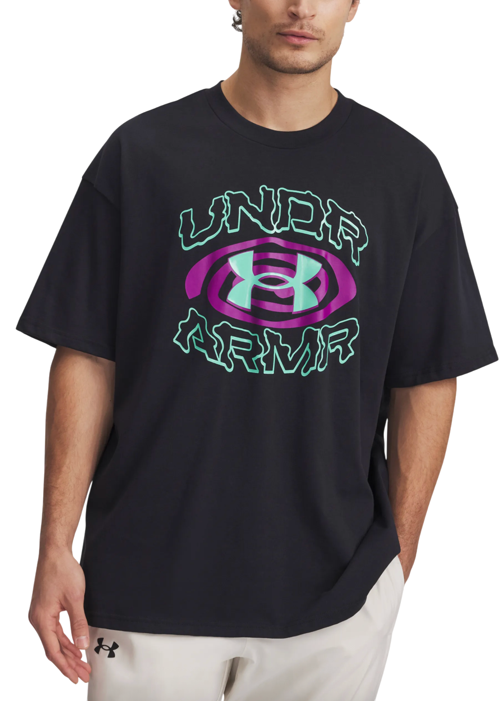 Tričko Under Armour Hoops Hoopnotic Heavyweight Short Sleeve T-Shirt Čierna | 1390190-001, 0