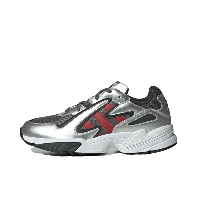Tenisky a topánky adidas Originals Yung-96 Chasm Silver Metallic Scarlet Metalická | EE7240