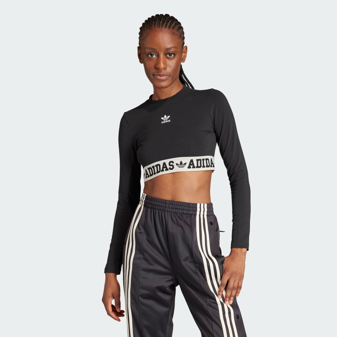 Tričko adidas Originals Neutral Court Graphic Čierna | IS5266, 1