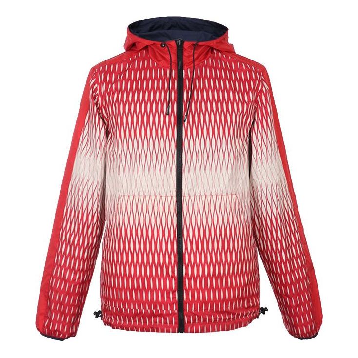 Vetrovka KENZO KENZO Double Sided Hooded Jacket Červená | FA55BL1511NG-77, 0
