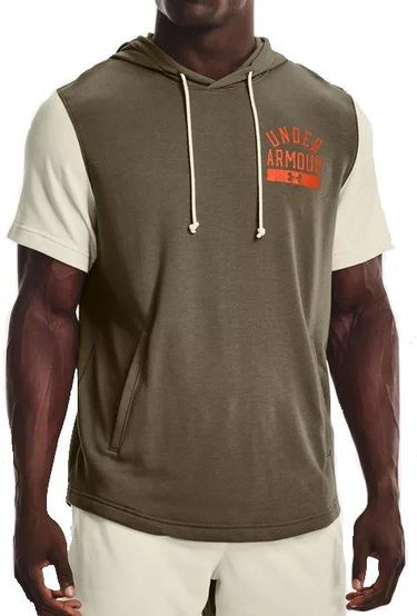 Mikina Under Armour Under Armour Rival Terry CB Hoodie Zelené | 1370398-361, 0