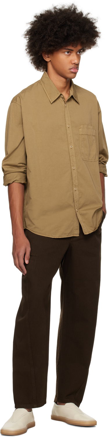 Košeľa LEMAIRE Lemaire Relaxed Workwear Shirt Béžová | SH1137 LF1206, 3