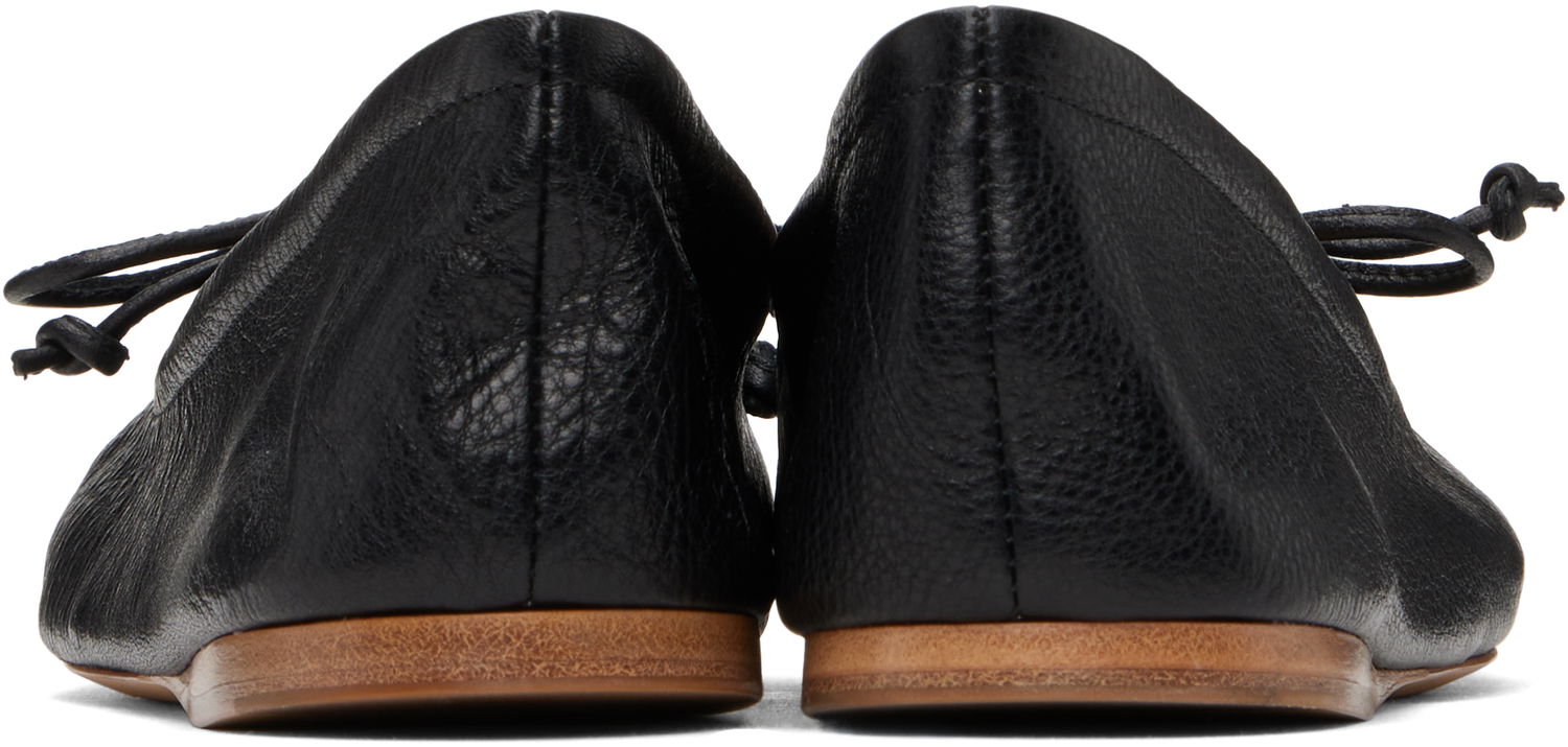 Tenisky a topánky JW Anderson JW Anderson Round-Toe Leather Ballerinas Čierna | BL0031-LA0323, 1